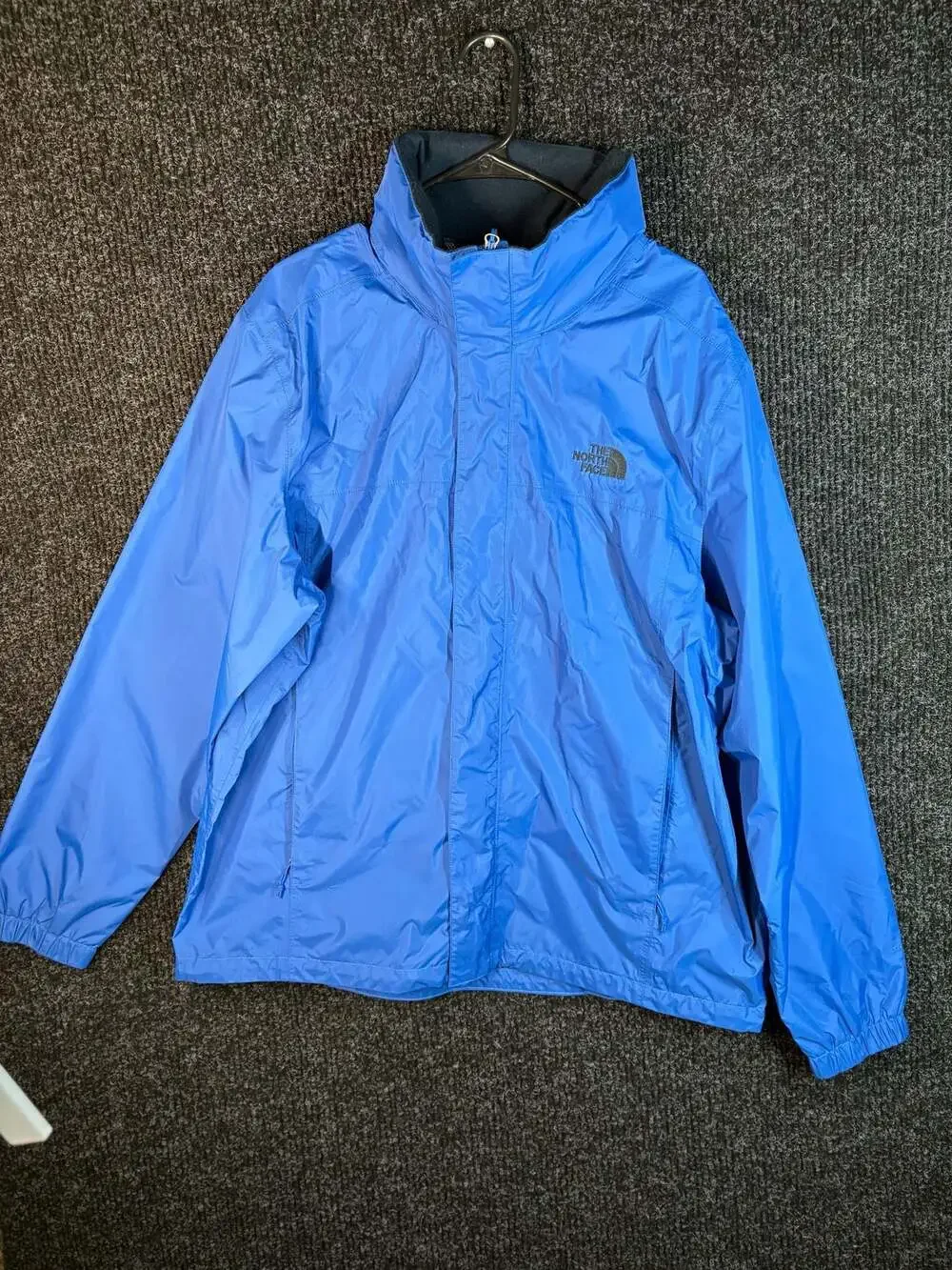 The North Face Blue DryVent Waterproof Hooded Rain Jacket